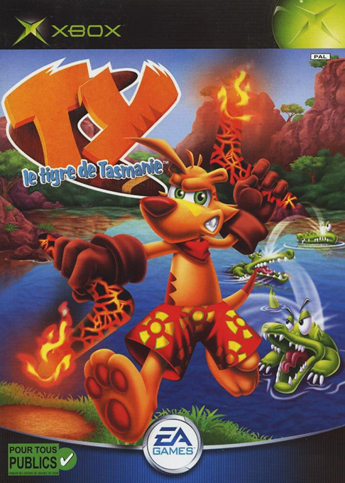 Ty - The Tasmanian Tiger — box-2D (FR)
