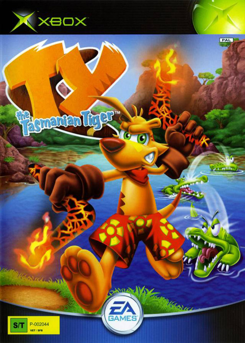 Ty - The Tasmanian Tiger — box-2D (AU)
