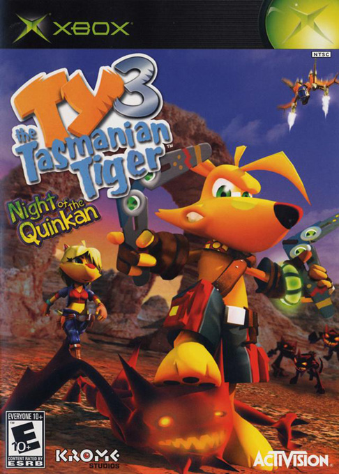 TY The Tasmanian Tiger 3 - Night Of The Quinkan box art