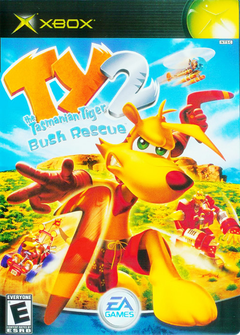 Ty The Tasmanian Tiger 2 - Bush Rescue box art