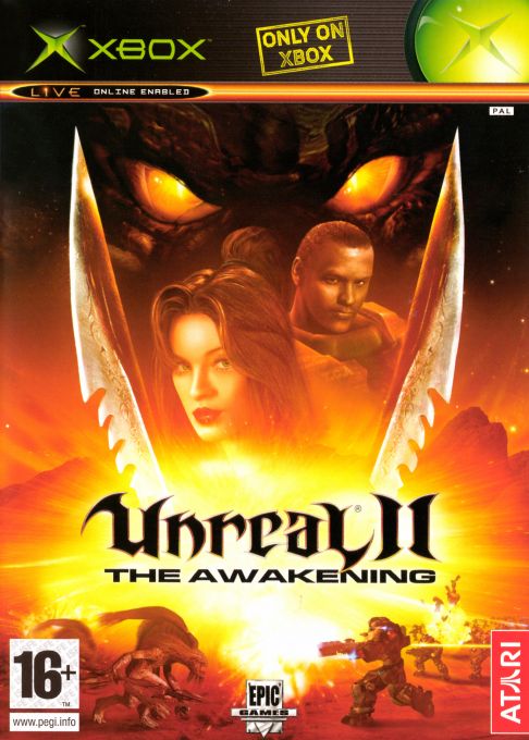 Unreal 2 - The Awakening — box-2D (EU)