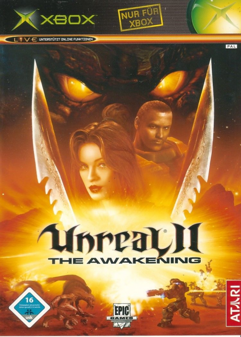 Unreal 2 - The Awakening — box-2D (DE)