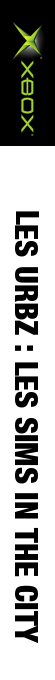 Urbz, The - Sims In The City — box-2D-side (FR)
