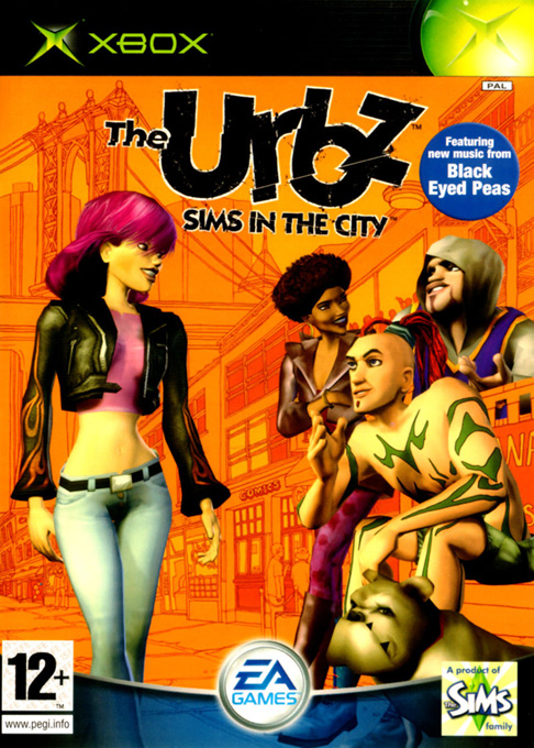 Urbz, The - Sims In The City — box-2D (UK)