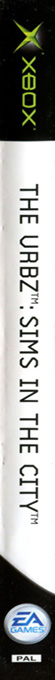 Urbz, The - Sims In The City — box-2D-side (AU)