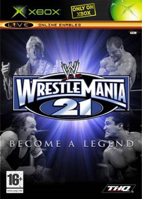 WWE WrestleMania 21 — box-2D (EU)