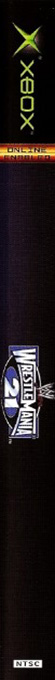 WWE WrestleMania 21 — box-2D-side (US)