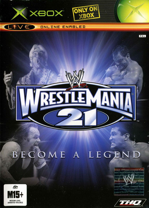 WWE WrestleMania 21 — box-2D (AU)