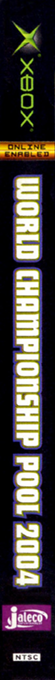 World Championship Pool 2004 — box-2D-side (US)