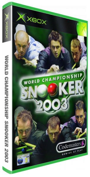World Championship Snooker 2003 — box-3D (UK)