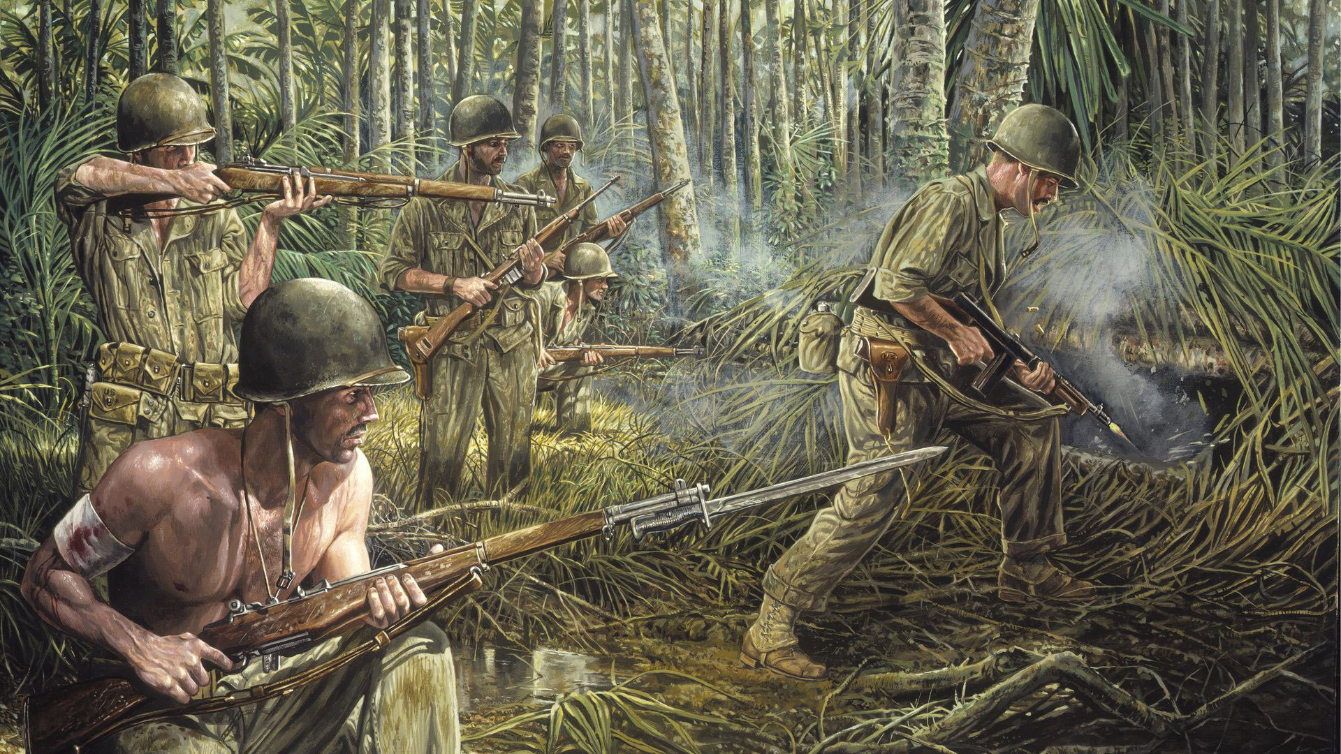 World War 2 Combat - Iwo Jima — fanart