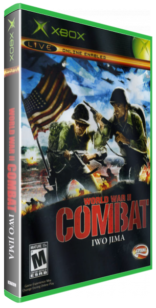 World War 2 Combat - Iwo Jima — box-3D (US)