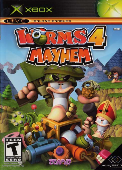 Worms 4 - Mayhem box art