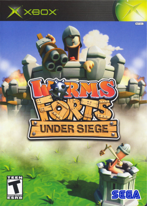 Worms Forts - Under Siege box art