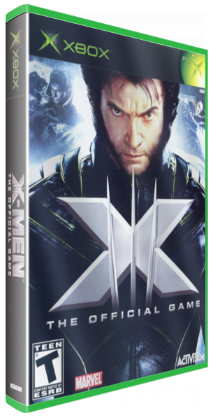 X-Men - The Official Game — box-3D (US)