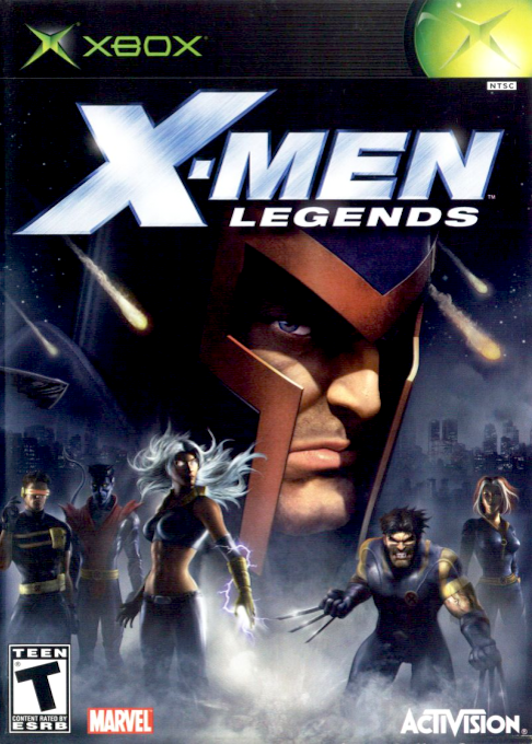 X-Men Legends box art