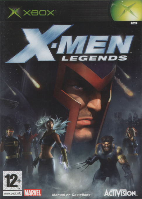 X-Men Legends — box-2D (SP)