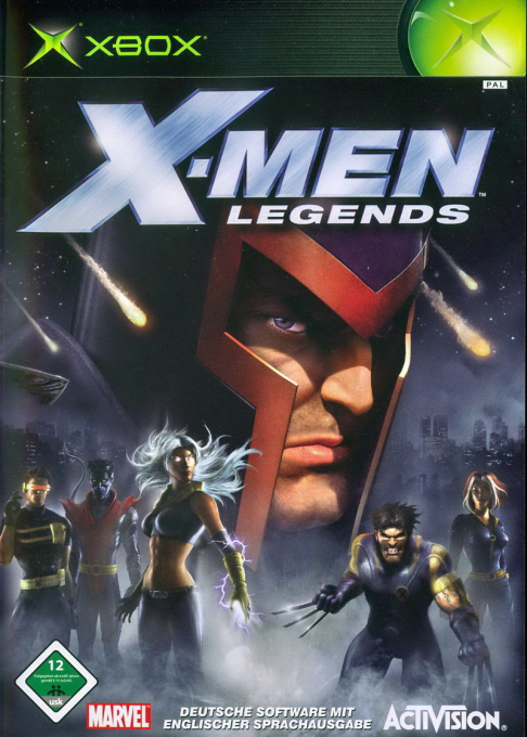 X-Men Legends — box-2D (DE)