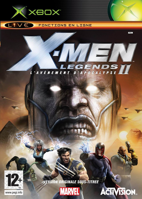 X-Men Legends 2 - Rise Of Apocalypse — box-2D (FR)