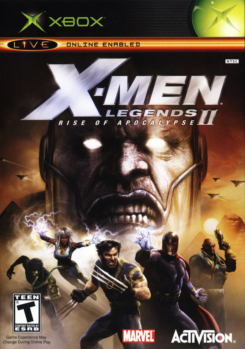 X-Men Legends 2 - Rise Of Apocalypse box art