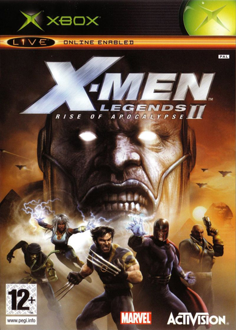 X-Men Legends 2 - Rise Of Apocalypse — box-2D (EU)