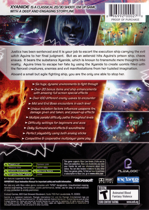 Xyanide — box-2D-back (US)