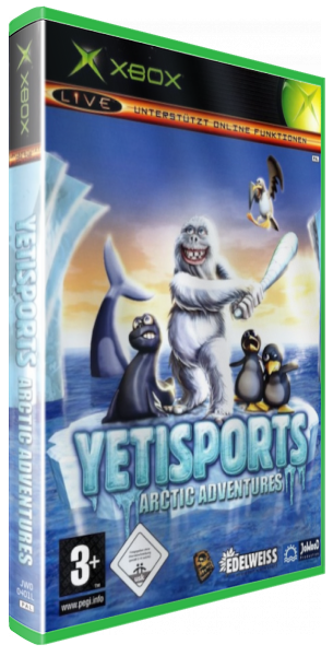 Yetisports - Arctic Adventures — box-3D (DE)