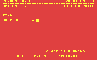 Percent Master — ss (WOR)