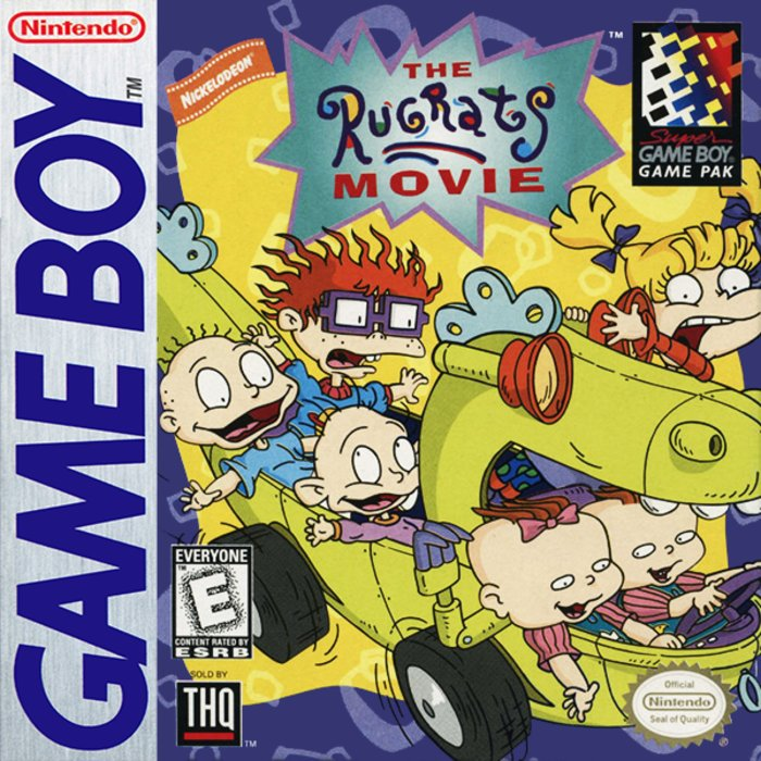 Rugrats Movie, The box art