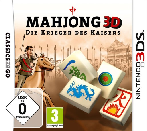 Mahjong 3D: Warriors of the Emperor — box-2D (DE)