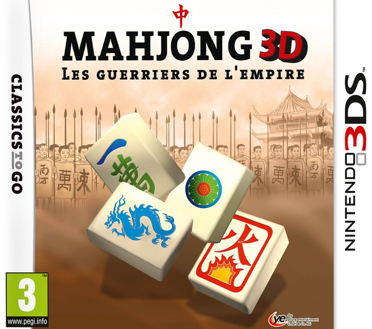 Mahjong 3D: Warriors of the Emperor — box-2D (FR)