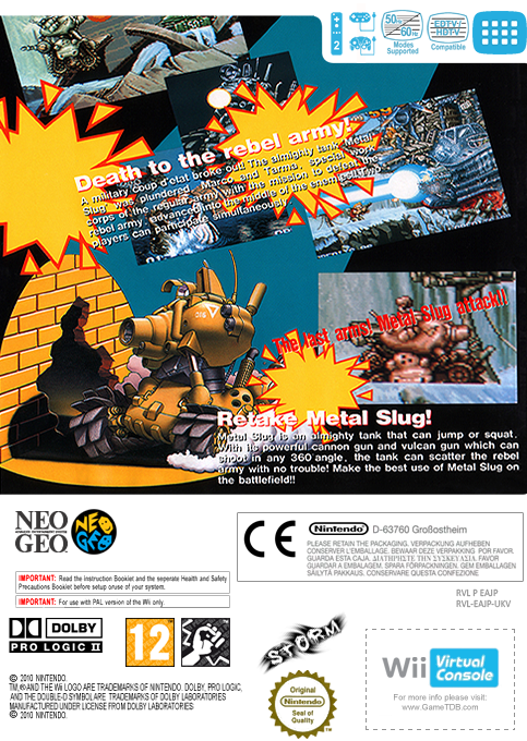 Metal Slug — box-2D-back (EU)