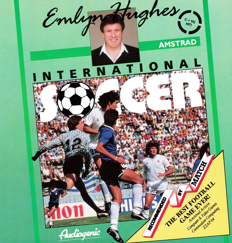 Emlyn Hughes International Soccer box art