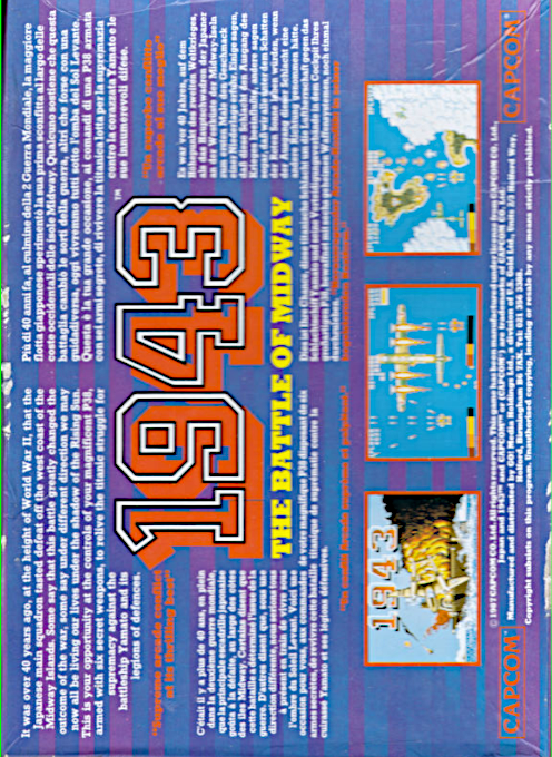 1943 - The Battle Of Midway — box-2D-back (EU)