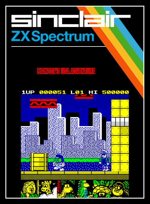 Bignose's USA Adventure — box-2D (SS)
