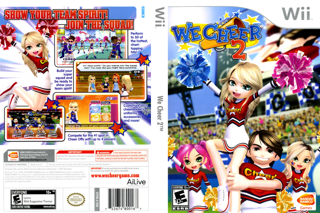 We Cheer 2 — box-texture (US)