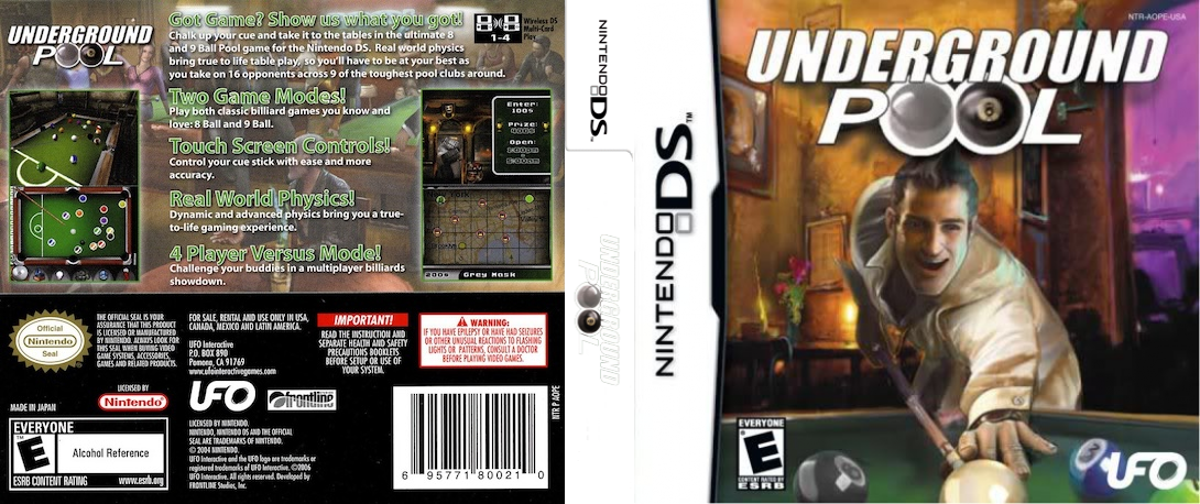 Underground Pool — box-texture (US)