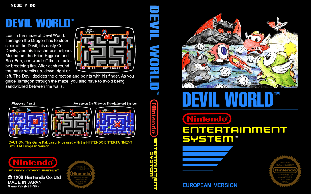 Devil World — box-texture (EU)