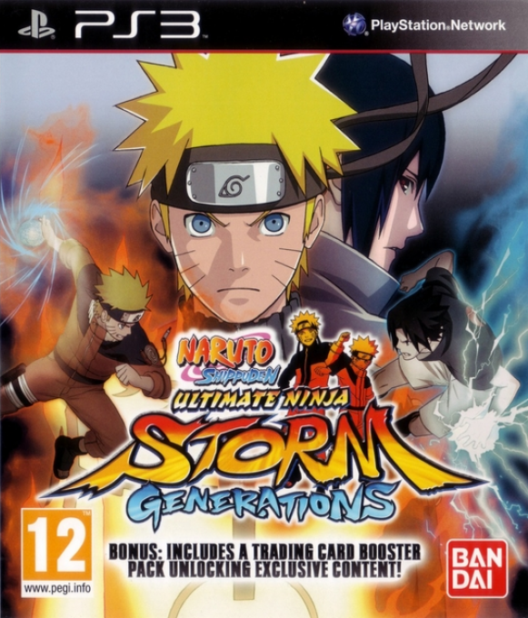 Naruto Shippuden - Ultimate Ninja Storm Generations box art