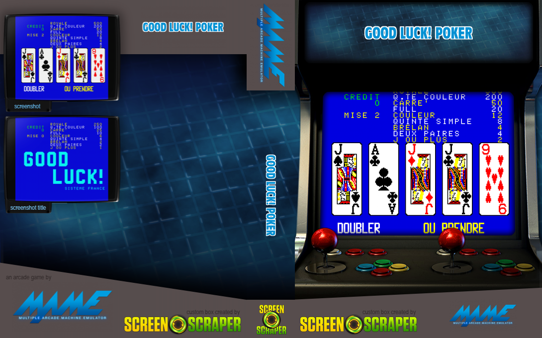 Good Luck! poker — box-texture (SS)