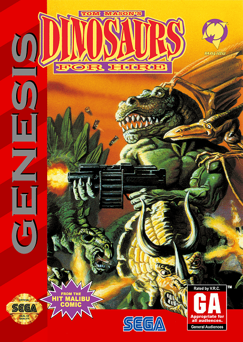 Dinosaurs For Hire box art