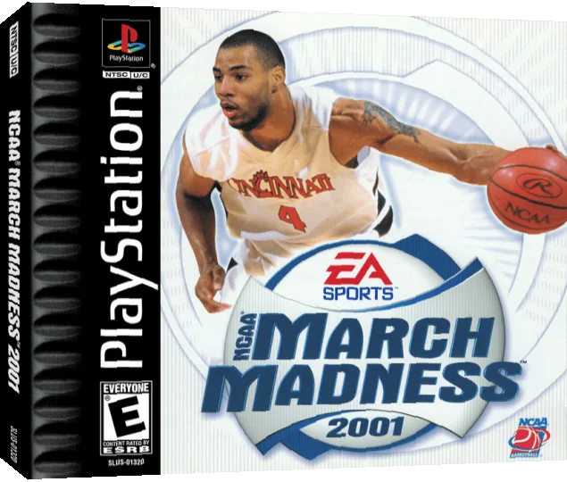 NCAA March Madness 2001 — box-3D (US)
