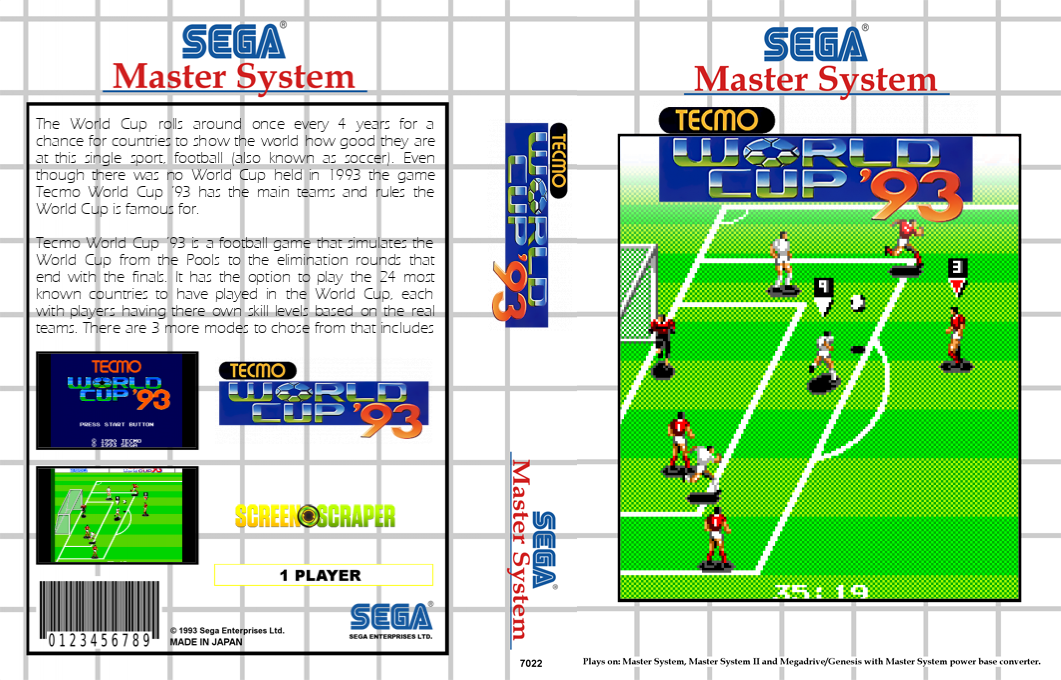 Tecmo World Cup '93 — box-texture (SS)