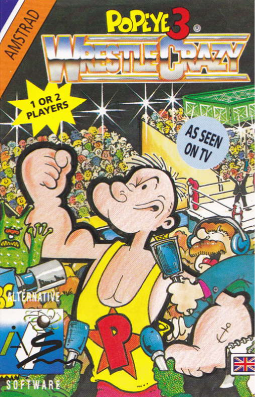 Popeye 3 - Wrestle Crazy box art