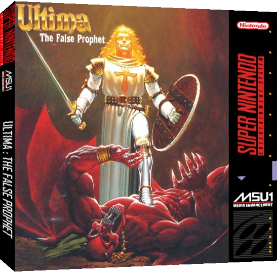 Ultima : The False Prophet — box-3D (WOR)