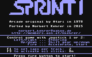 Sprint I — sstitle (WOR)