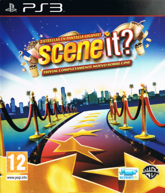 Scene It Estrellas en la Pantalla Gigante box art
