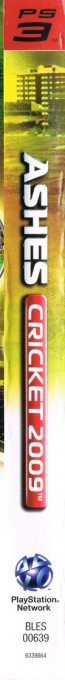 Ashes Cricket 2009 — box-2D-side (EU)