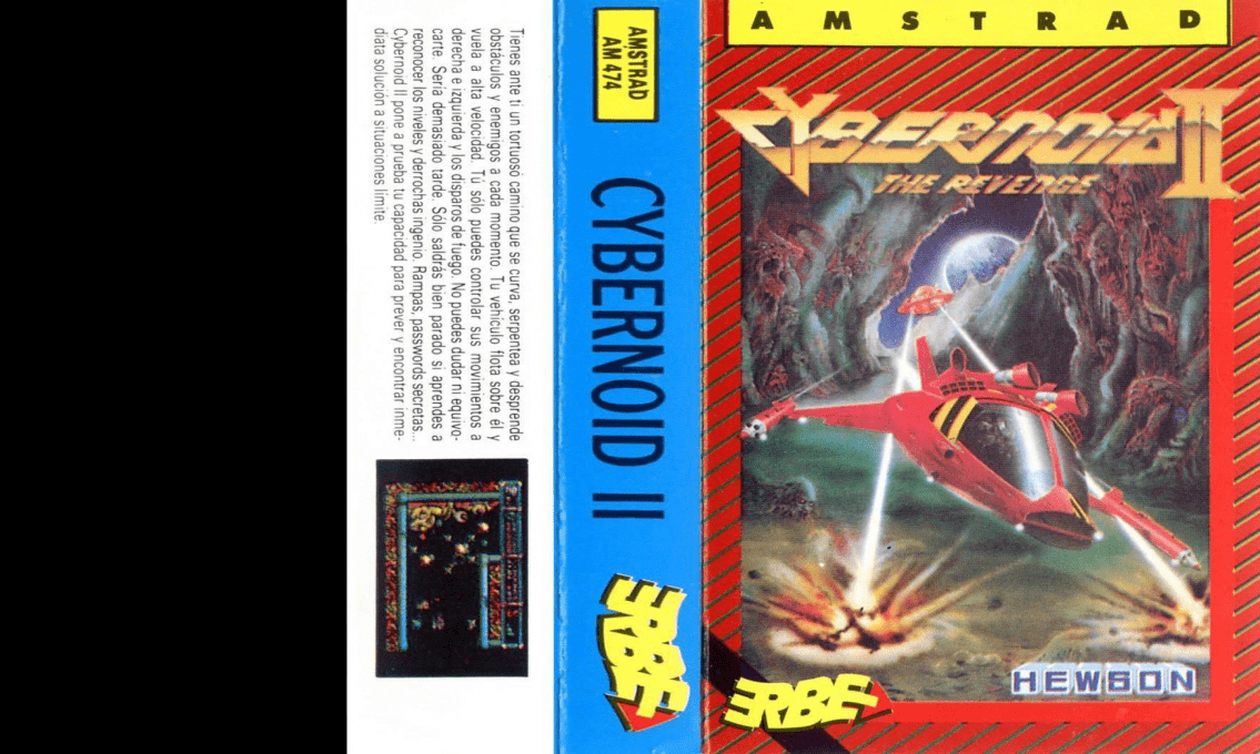 Cybernoid 2 - The Revenge — box-texture (SP)