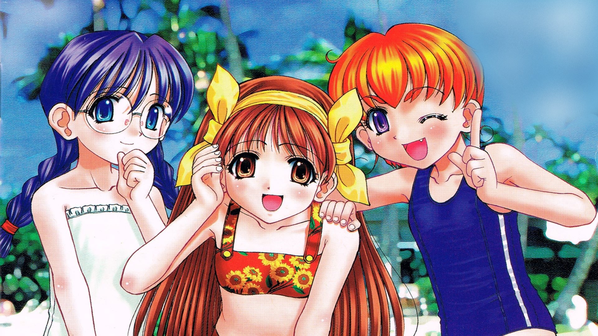 Pocke-Kano - Yumi, Shizuka, Fumio — fanart
